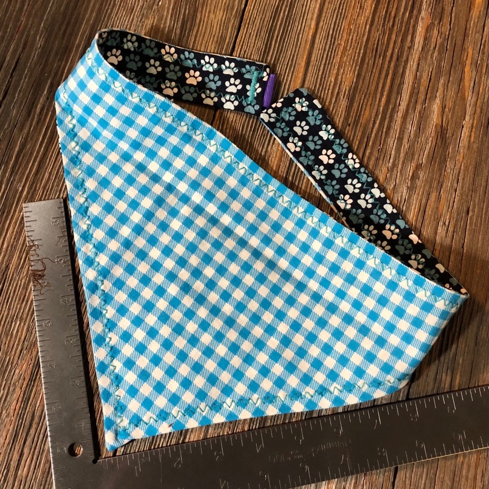 Blue dog bandanna
